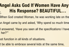 An Angel Asks God If Women Have Any Flaws