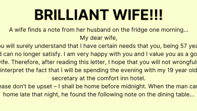 Brilliant wife