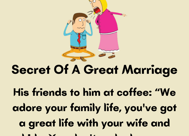 Secret Of A Great Marriage