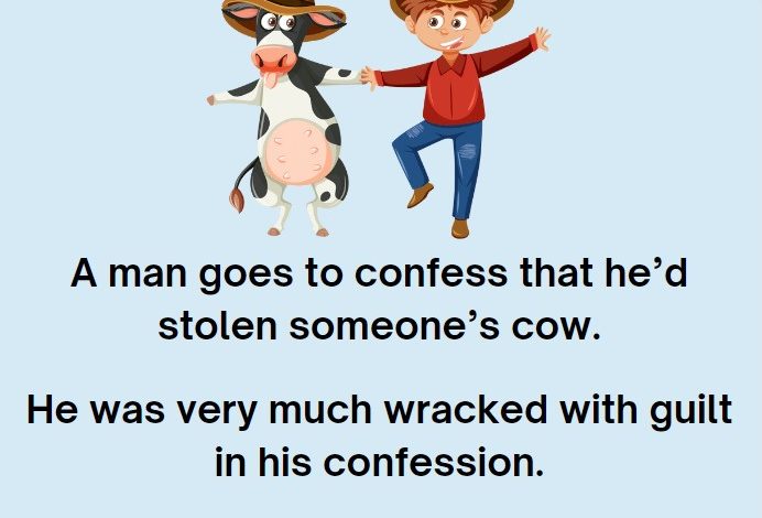 A Man Goes To Confess That Hed Stolen Someones Cow3 e1723434202372