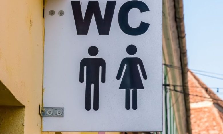 WC sign 2