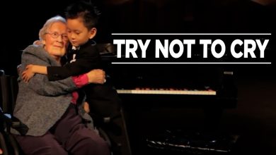 A 5 Year Old Piano Prodigy Plays For His 101 Year Old Grandmother