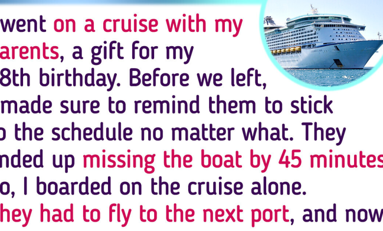 I Abandoned My Parents on an Island To Get My Cruise on Time