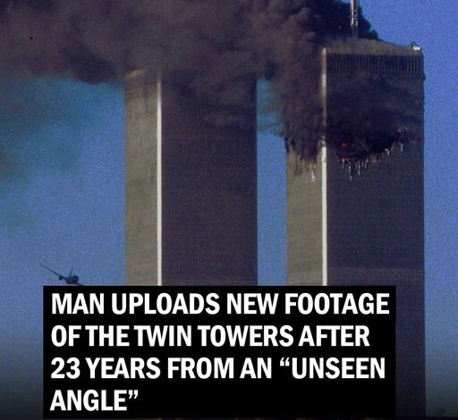 Man Releases Chilling Never Seen Before Footage of Twin Tower Collapse