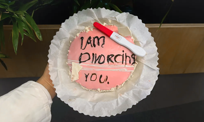 My Husband Sent Me a Cake to Announce Our Divorce