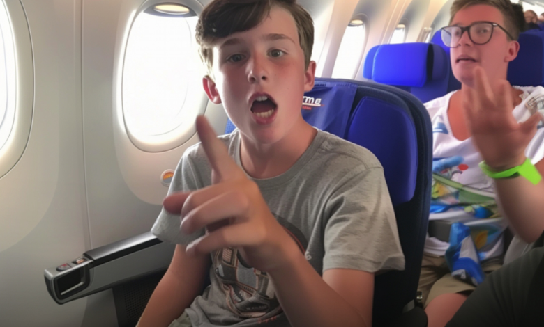 Spoiled Boy Mocks Stewardess Not Knowing His Rich Dad Has Been Watching Him