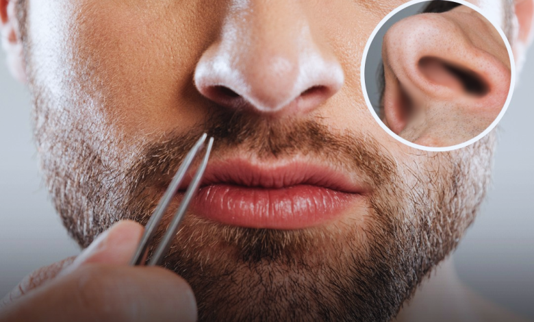 Doctors Issue Urgent Warning To People Who Use Tweezers To Remove Nostril Hair